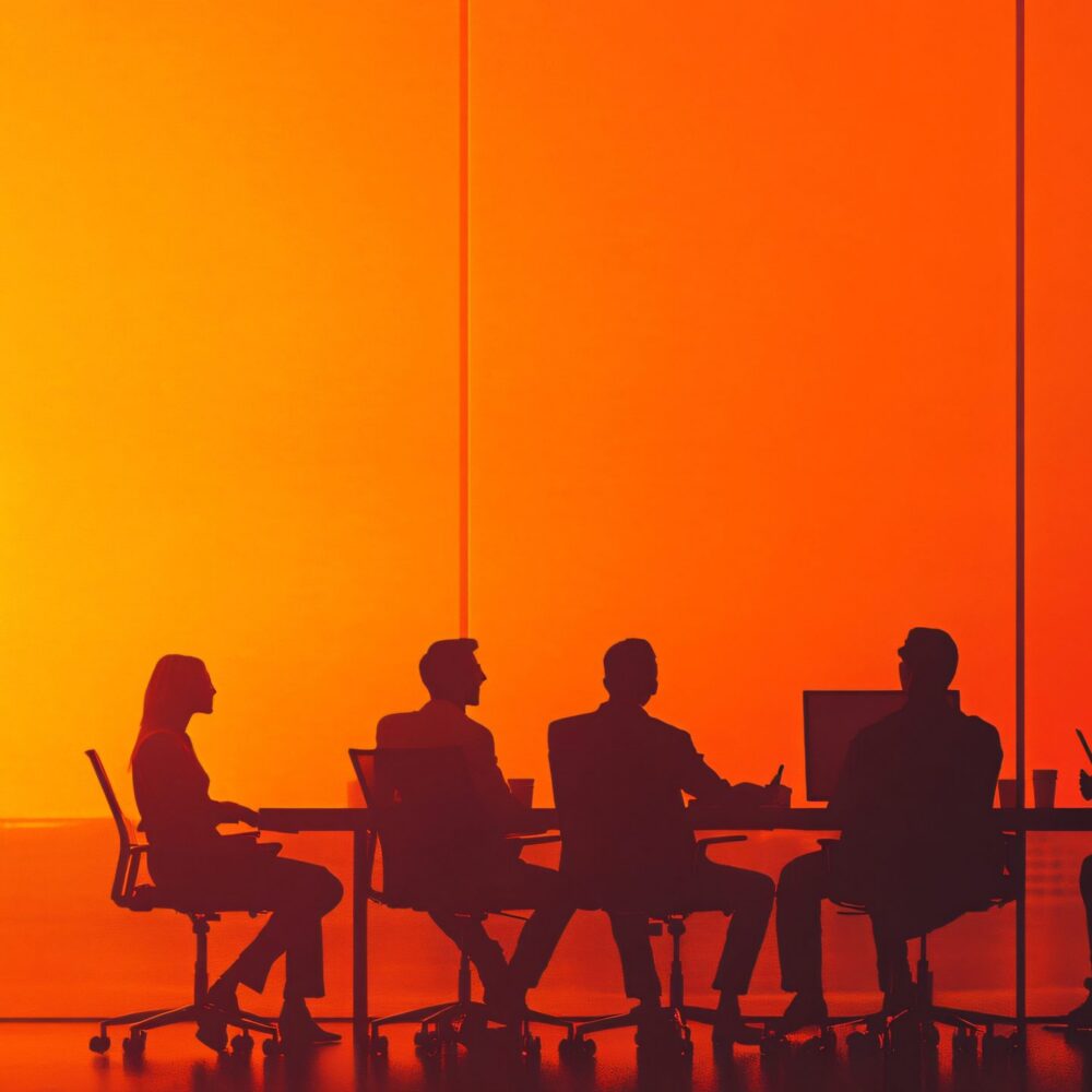 group-people-sit-desk-front-computer-screen